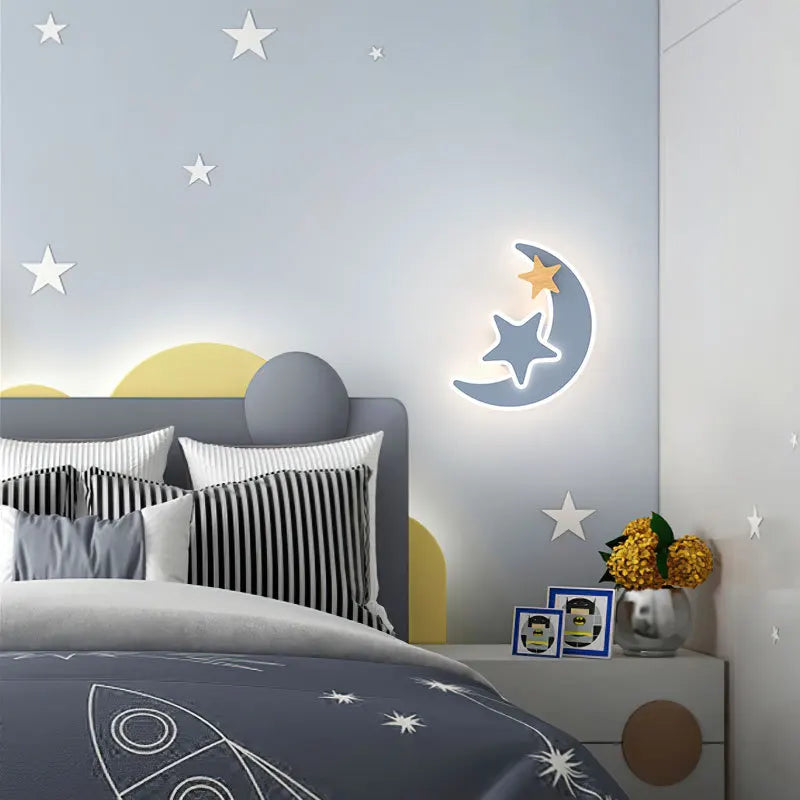 applique murale enfant fusee