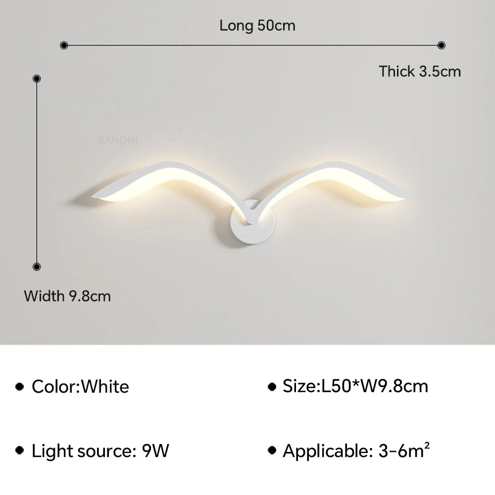 applique murale moderne design led